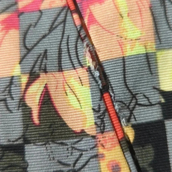 Halogen Checker Floral Skirt - Picture 5 of 5